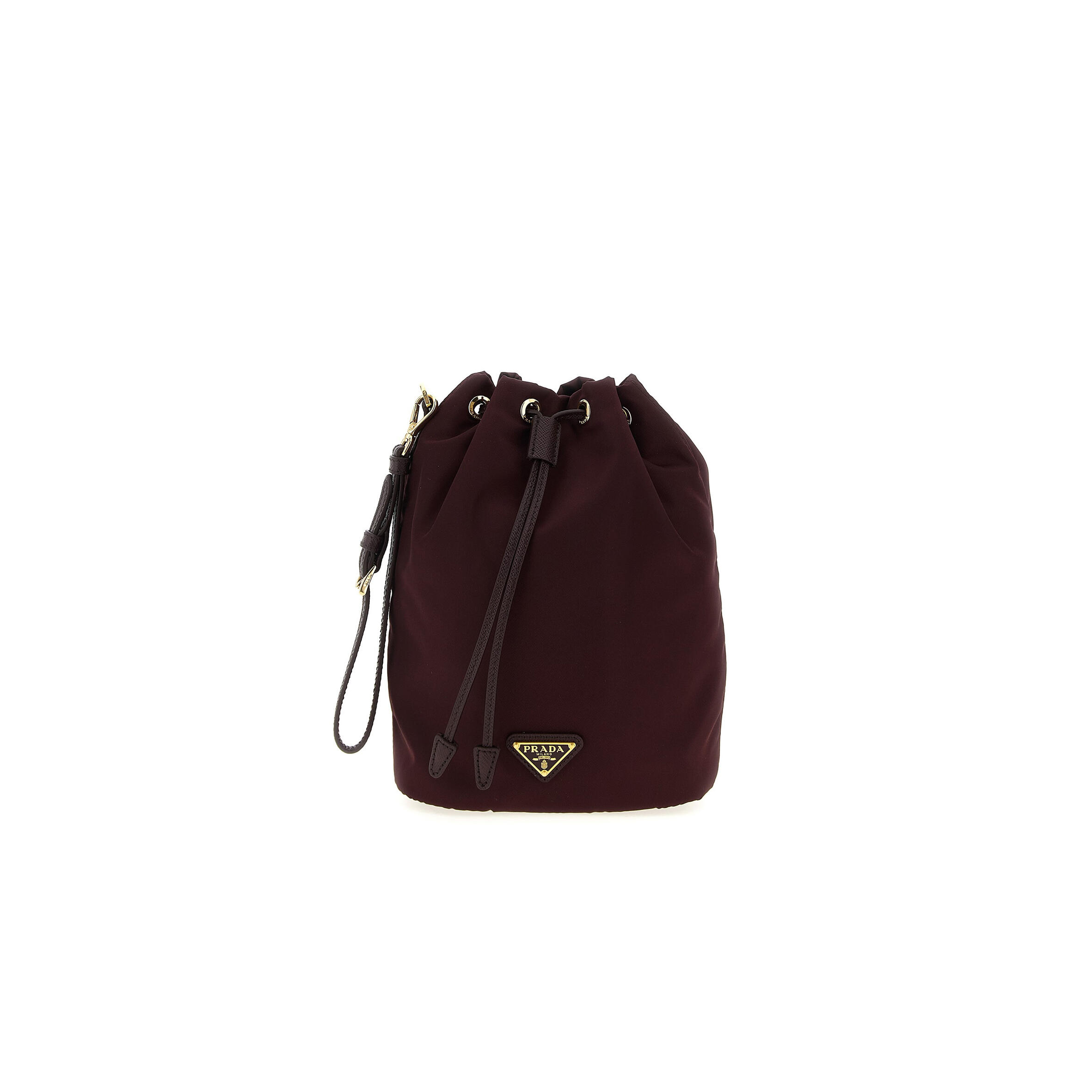 PRADA RE-NYLON BUCKET BAG 1BE067 (19.5*15.5*10cm) 